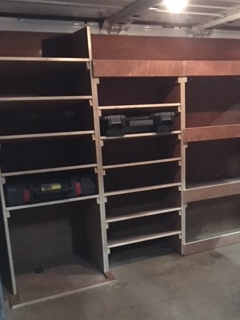 Wooden Shelving Systems - Total Van Solutions Northern Ireland